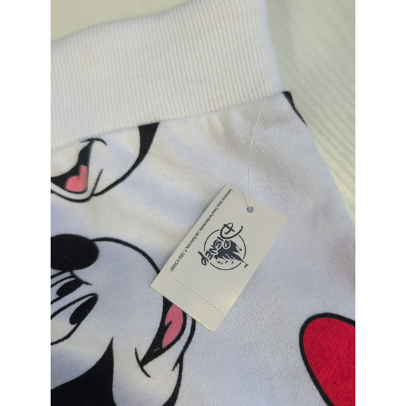 Disney Joggers Womens XL Minnie Mouse All Over Print Lightweight Pants NWT - Picture 3 of 13